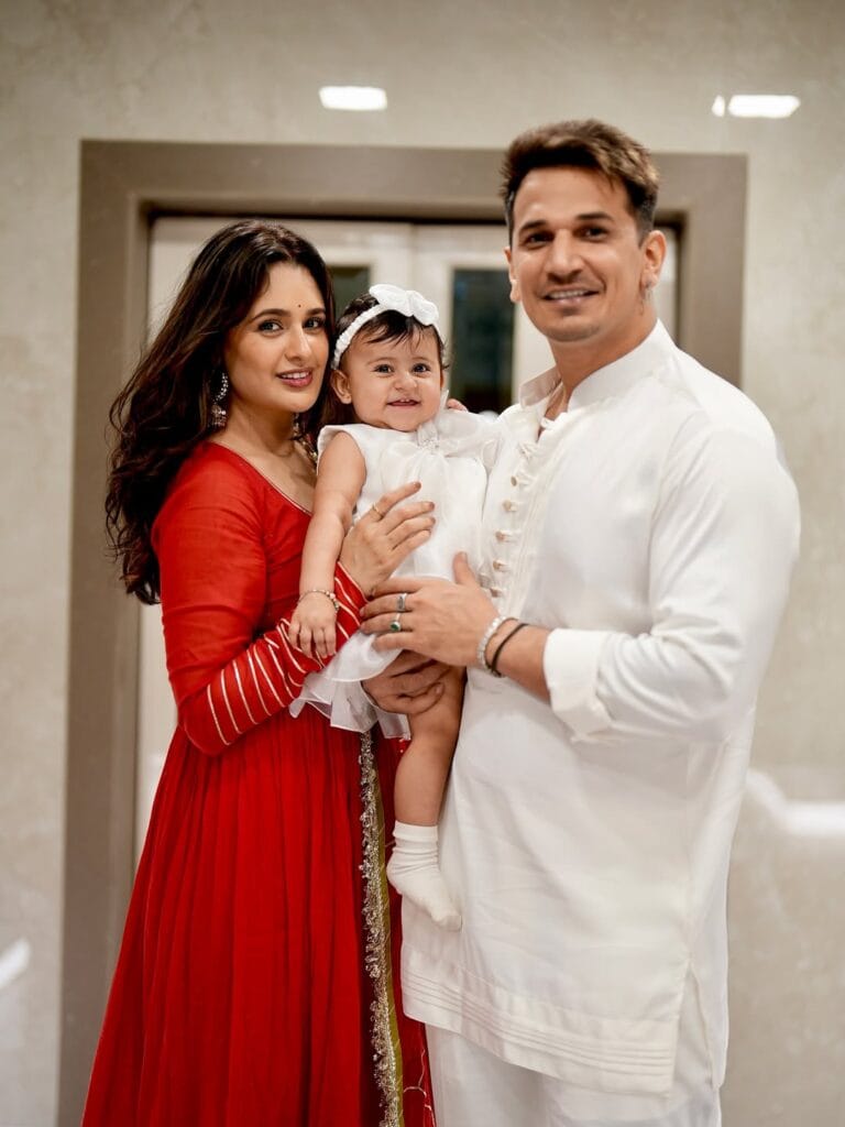 Prince Narula and Yuvika Chaudhary Daughter