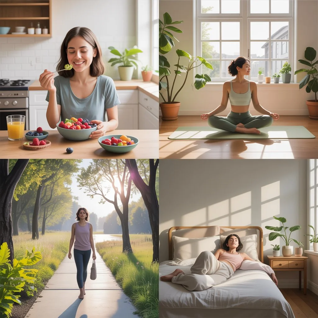 how to live a healthy lifestyle