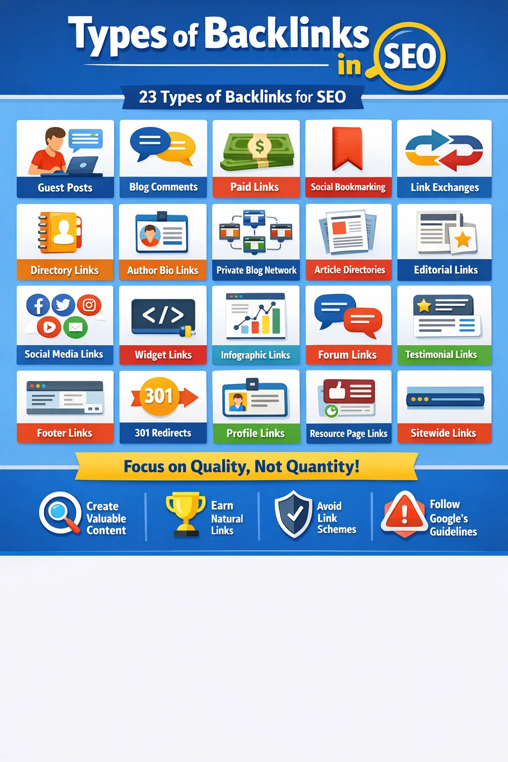 types of backlinks in seo