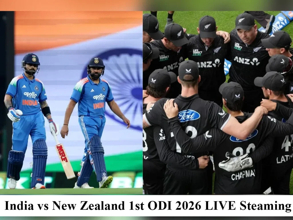 India vs New Zealand ODI series 2026