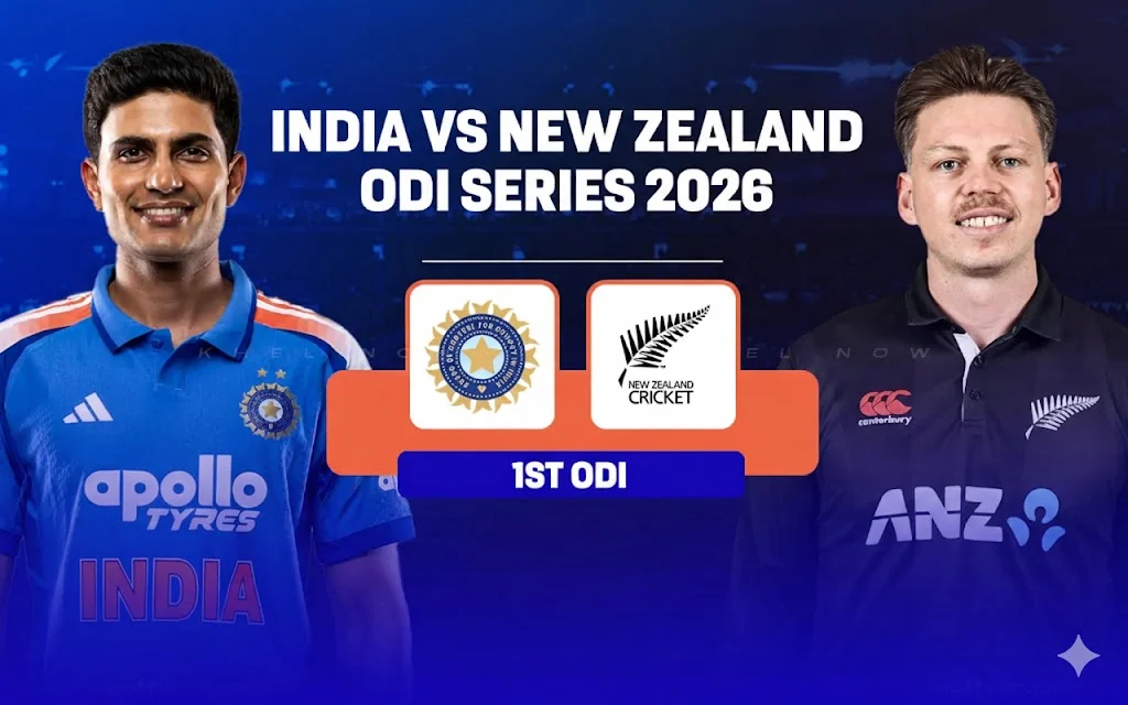 India vs New Zealand ODI series 2026