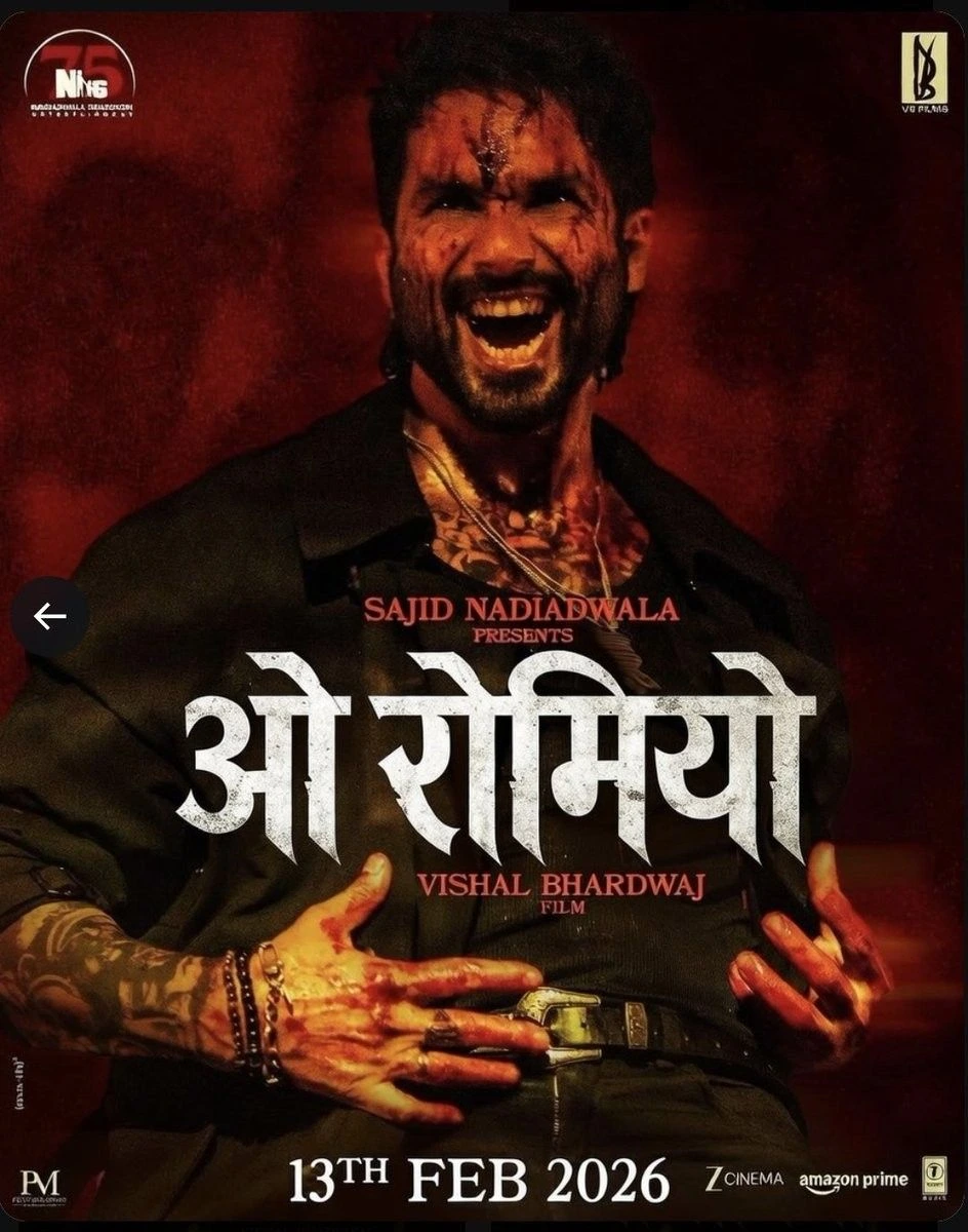 O'Romeo (2026): Shahid Kapoor & Triptii Dimri’s Intense Love Story in the Mumbai Underworld