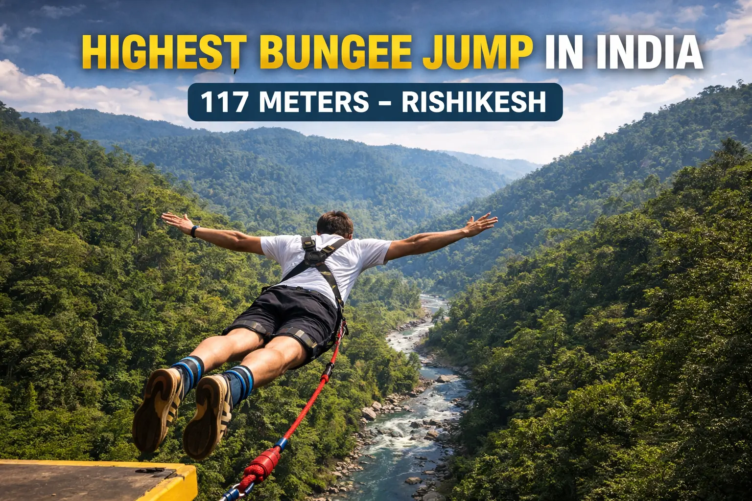 highest bungee jump in india